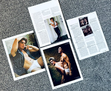 2018 Magazine 4 Page Picture Art Feature Troy Pes & Zander Hodgson Gay Interest picture