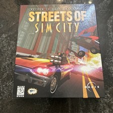 Streets of Sim City PC Software Game Mint Condition Maxis picture
