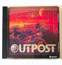 Outpost (PC game, 1994, Sierra) with box and manual picture