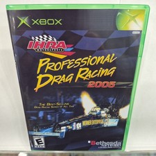 IHRA Professional Drag Racing 2005 (Microsoft Xbox, 2004) With New Cover  picture