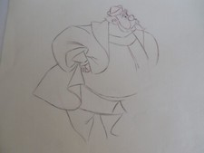 1959 Sleeping Beauty King Hubert Production Drawing Walt Disney + COA picture