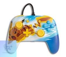 PowerA Pokemon Enhanced Wired Controller for Nintendo Switch Pikachu Charge picture