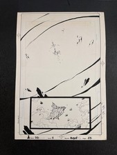 1994 Defiant Comics Dark Dominion #11 Page 23 Original Art Andrew Pepoy Inks picture