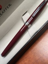 Sheaffer Sagaris Gloss Wine “F” Nib Fountain Pen picture