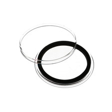(20) Air-tite 40mm Black Ring Coin Holder Capsules for Transparent-20pcs picture