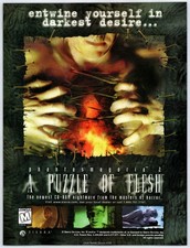 Phantasmagoria 2 Puzzle Of Flesh - PC - Original Print Ad/Poster Promo 1996 picture