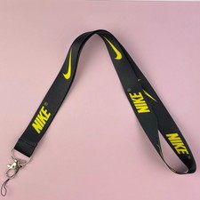(2) BLACK YELLOW NIKE LANYARDS RED BRAND NEW  picture