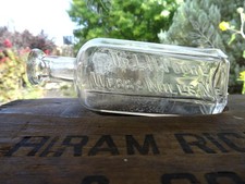 Extremely Rare Antique Pharmacy Bottle – Dr. LH Poore Webb’s Mills Maine picture