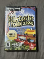 NEW Roller Coaster Tycoon Classic PC/MAC. Includes Editor & Expansions. SEALED picture