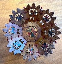 Vintage Italian Gargiulo & Jannuzzi Sorrento Puzzle Bowl Antique Basket tabletop picture