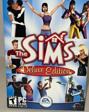 The Sims Deluxe Edition (2002) PC Game Brand New Sealed EA NTSC MEDIUM BOX picture