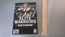 Vtg 2005 Video PC Game SOG John Plaster ELITE WARRIORS VIETNAM Big Box *Complete picture