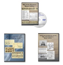 Master Edition War of the Rebellion 4 DVD Combo Set:: Army OR, Navy OR & Atlas picture