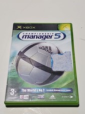 Shield 5 CHAMPIONSHIP Manager football Xbox Classic Pal Eng - Complete picture