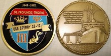 NAVY USS SPERRY AS-12 SUBMARINE CHALLENGE COIN picture