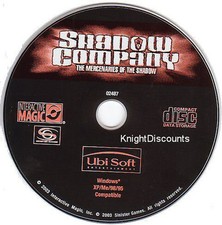 SHADOW COMPANY The Mercenaries of the Shadow Vintage Classic PC Game - NEW CDrom picture