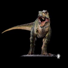 New W-dragon Male Tyrannosaurus Rex Dinosaur Statue Model Display 6in Height picture
