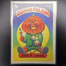 Garbage Pail Kids 1986 Jack O. Lantern #153a picture