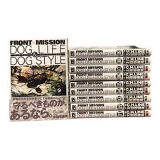 Front Mission Dog Life & Dog Style Vol. 1-10 Complete Set Manga Japanese Used picture