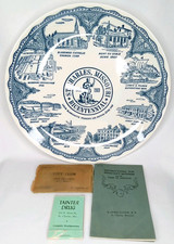 St Charles Missouri Souvenir Lot Plate Tainter Drug City Club BeerVintage 1980s picture