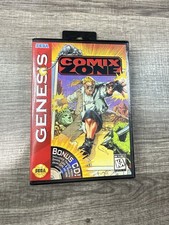 Comix Zone Custom Game Case For Sega Genesis *NO GAME* picture