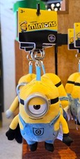 2026 Universal Studios Despicable Me Minions Plush Keychain Stuart New picture