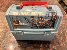 Vintage 1975 SWAT Lunchbox  No Thermos picture