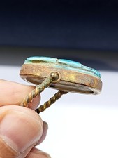 RARE ANCIENT EGYPTIAN PHARAONIC KINGDOM ANTIQUE RING SCARAB (dynast)(NM) picture