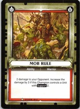 Mob Rule Age Of Sigmar 217/278 Common Warhammer CCG TCG picture