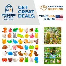 42 Unique Resin Animal Figurines - Perfect for Crafts & Fairy Garden Displays picture