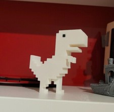 Arcade Pixel Dino Dinosaur Figure 9