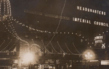 Powers Hotel Rochester New York Worlds Fair Expo Free Mason RPPC Postcard 1911 picture