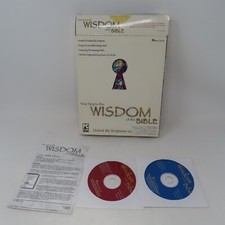 RARE - Wisdom of the Bible PC BIG BOX HOLY LAND EDITION Windows 98 Game COMPLETE picture