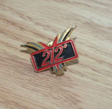 Vintage 212 Degree / Degrees Boiling Point Collectible Gold Tone Lapel Pin picture