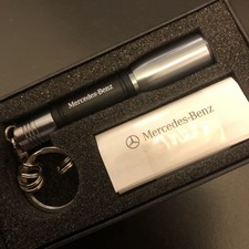 Official Mercedes Benz LED Light Keyring Keychain Novelty Boxed New picture