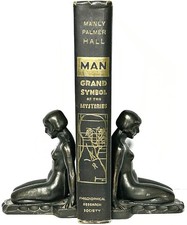 ANCIENT MAN Occult MANLY P HALL Rosicrucian SPIRITUAL esoteric metaphysics LOGIC picture