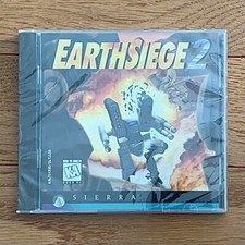 Earthsiege 2 By Sierra New in Original Sealed CD Case picture