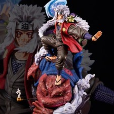 Jiraiya & Gama Bunta Naruto Shippuden Figure 39cm PVC Collectible Anime Statue picture