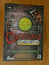 Carnivores CityScape PC Game Still sealed but damaged box picture