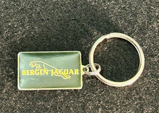 Vintage Jaguar Dealership Keychain - Bergen Jaguar - Paramus NJ Leaping Cat Logo picture