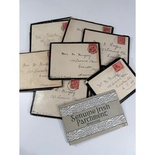 Antique Irish Mourning Stationery Letters 1912-1914 Tipperary Limerick Ephemera picture