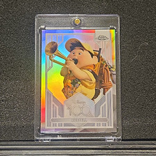 Topps 2023 Chrome Disney 100 Up Russell Refractor and base picture