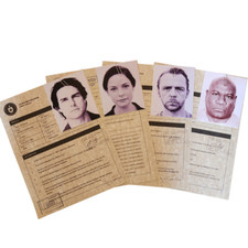 Mission Impossible Agent Profile documents for prop or display, Wall Art picture