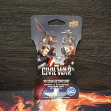 2016 UD Marvel Captain America Civil War Hot Pack Costume Memorabilia Or Auto picture