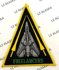 US NAVY VF-21 FREELANCERS FIGHTER SQUADRON TRIANGLE PATCH N11 picture