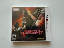 Resident Evil: The Mercenaries 3D (Nintendo 3DS, 2011) RE New Factory Sealed OOP picture