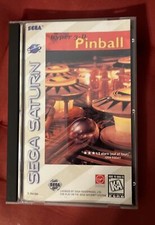 Hyper 3-D Pinball (Sega Saturn - 1996) Original Complete CIB Game w/ Reg Card picture