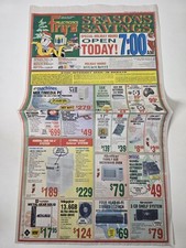 1999 Fry's Black Friday Ad PlayStation Palm Vx Final Fantasy VIII Foldout picture
