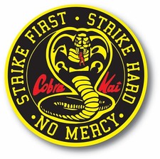 Cobra Kai Karate Kid Vinyl Sticker Car Window Decal Bumper Sticker HD High Reso picture