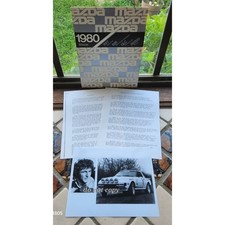 Vtg 1980 Pro Rally Mazda RX-7 Rod Millen Race Media Press Kit Photo Racing Rare  picture